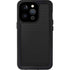Specialty Vinyl Black Hex Texture iPhone 15 Pro Waterproof Case